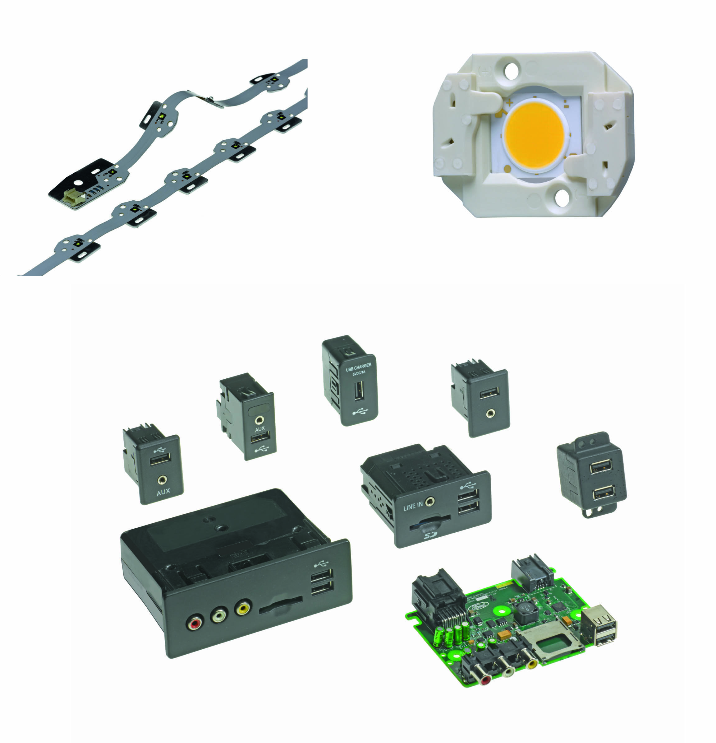 Molex offers electronic solutions for aircraft interiors